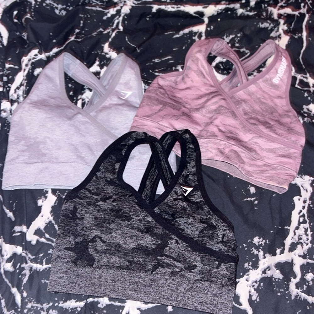 Gym shark sports bra bundle